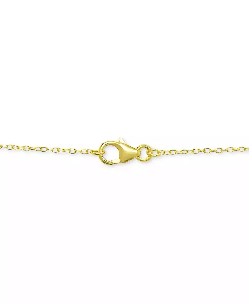 18" Opal (1-1/2 ct. t.w.) and White Topaz (5/8 ct. t.w.) Pendant Necklace in 18k Gold-Plated Sterling Silver 商品