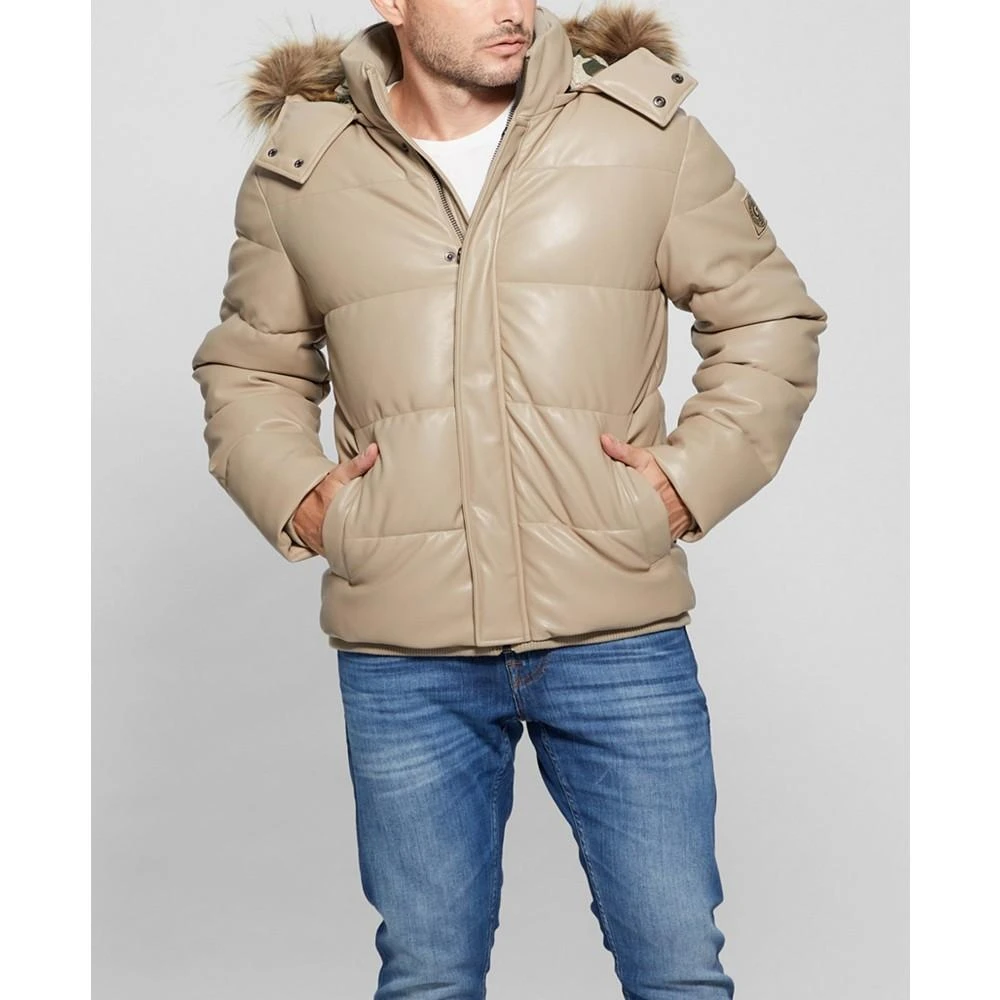 商品GUESS|Men's Stretch Puffer Jacket,价格¥1558,第4张图片详细描述