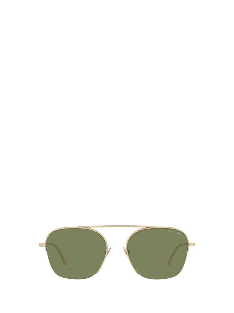 商品Giorgio Armani|Giorgio Armani Aviator Frame Sunglasses,价格¥1383,第1张图片