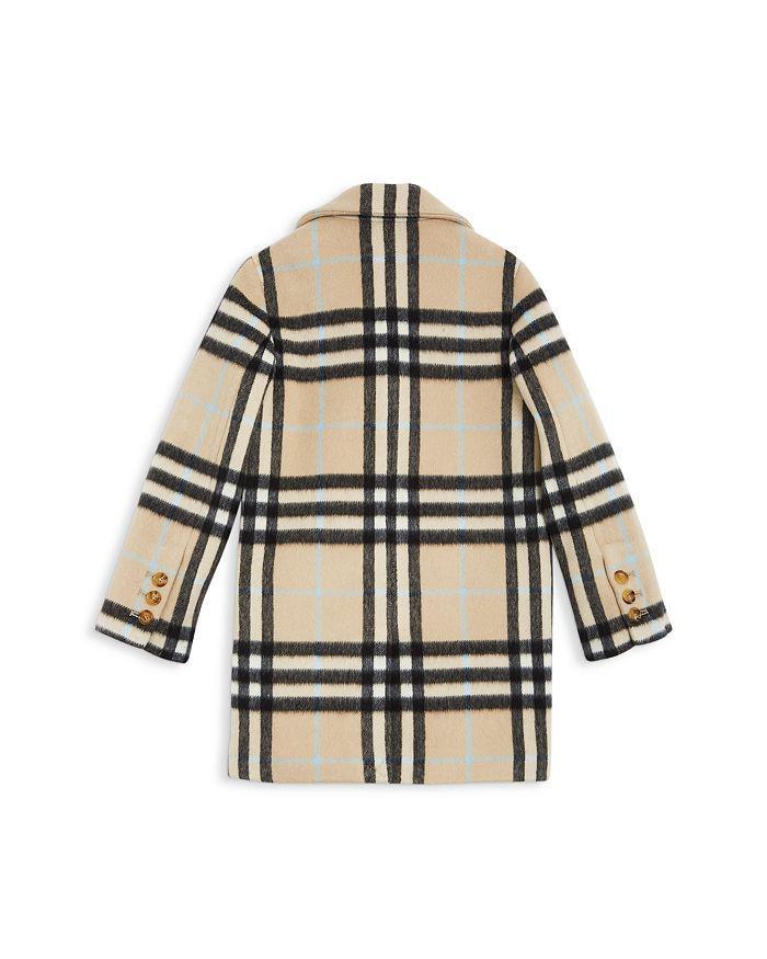 商品Burberry|Girls' Poppy Vintage Check Wool Blend Coat - Big Kid,价格¥9684,第4张图片详细描述