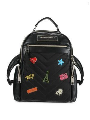 商品Karl Lagerfeld Paris|Quilted Backpack,价格¥751,第1张图片