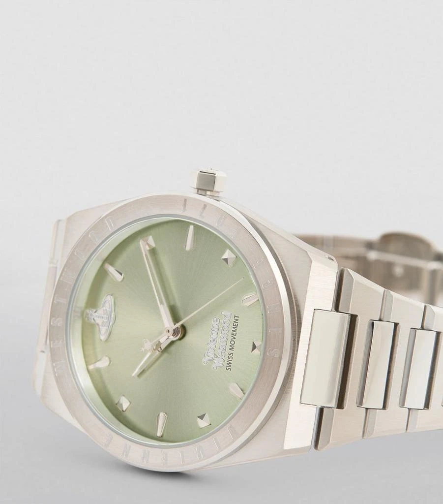 商品Vivienne Westwood|Stainless Steel Charterhouse Quartz Watch (34mm),价格¥2783,第3张图片详细描述