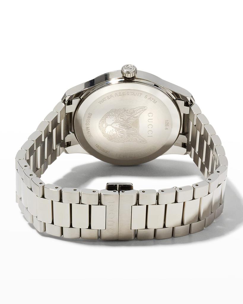 26mm G-Timeless Bracelet Watch w/ Feline Motif, Pink商品第3张图片规格展示