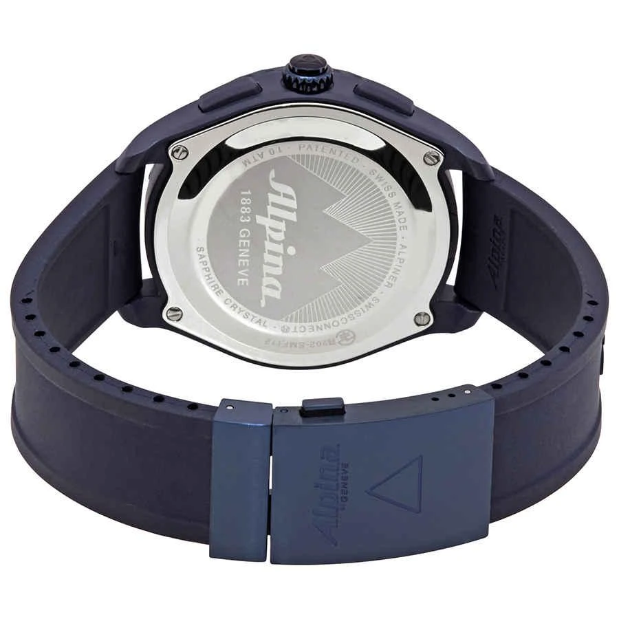 商品Alpina|Alpiner X Quartz Black Dial Men's Smart Watch AL-283LBN5NAQ6,价格¥3706,第3张图片详细描述