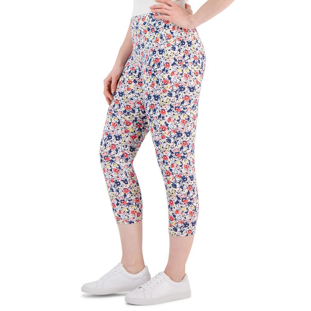 商品Style & Co|Petite Floral Capri Leggings, Created for Macy's,价格¥40,第6张图片详细描述