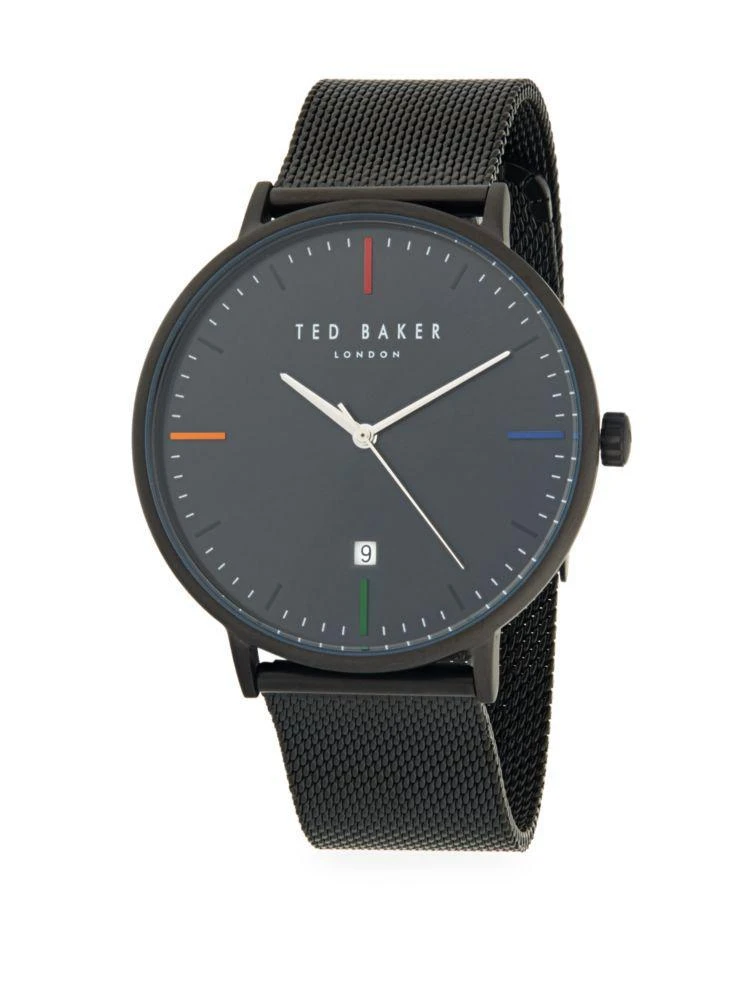 商品Ted Baker London|Stainless Steel Mesh Bracelet Watch,价格¥1110,第1张图片