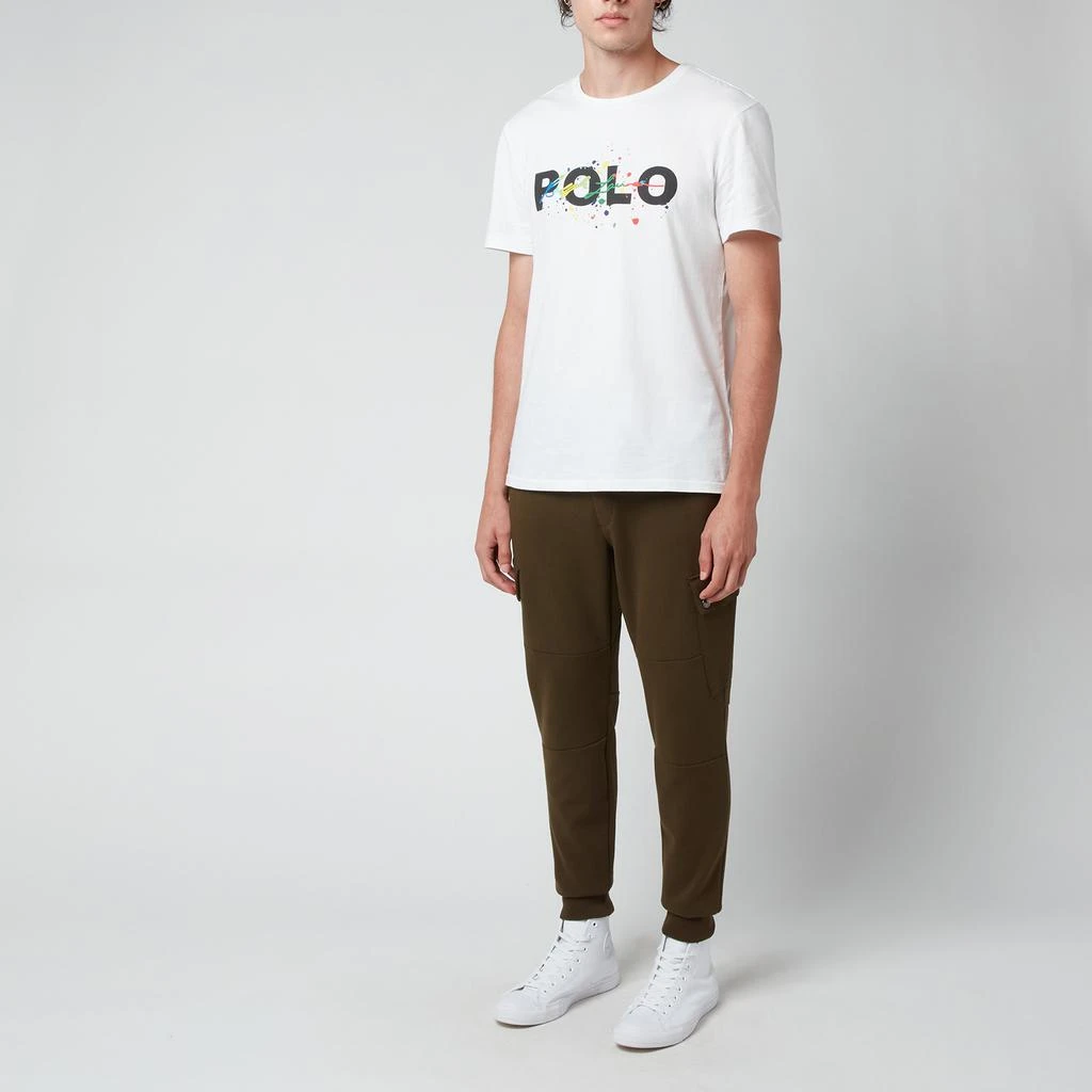 商品Ralph Lauren|Polo Ralph Lauren Men's Double Knit Cargo Jogger Trousers - Company Olive,价格¥450,第3张图片详细描述