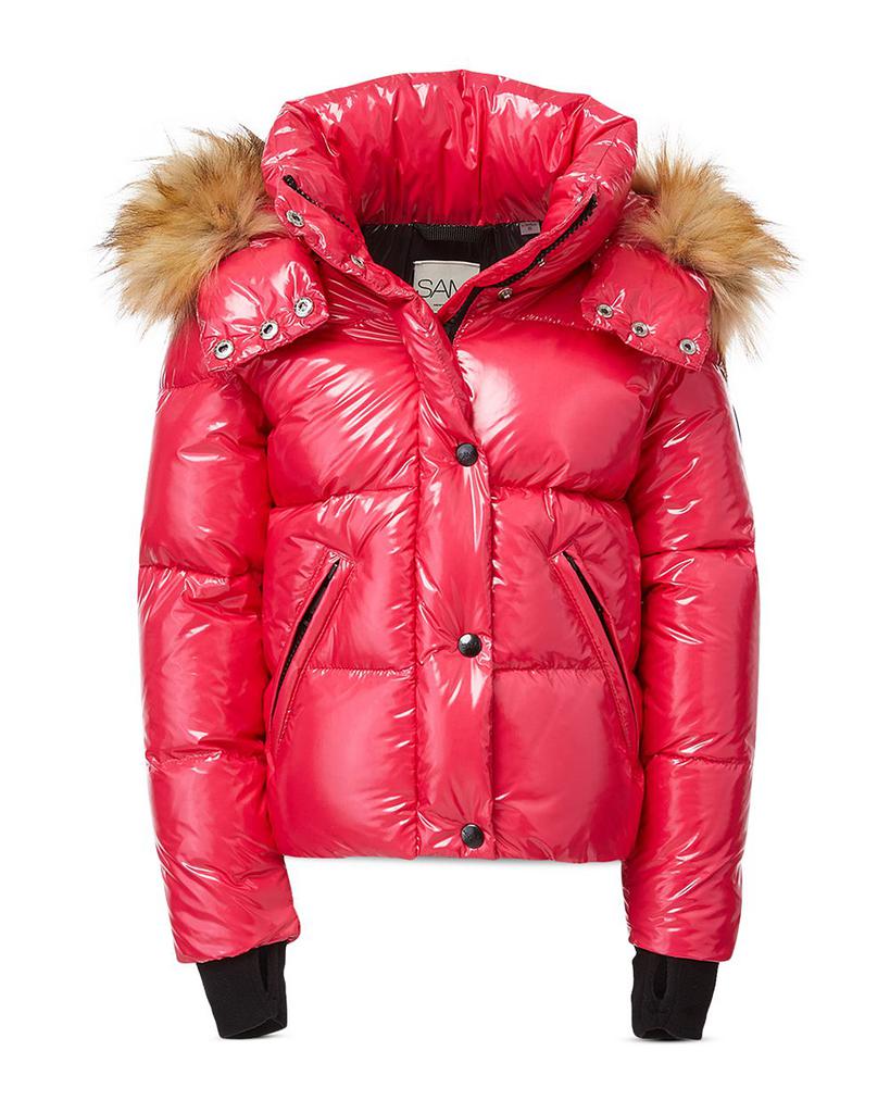 Girls' Elsa Hooded Down Jacket - Little Kid, Big Kid商品第1张图片规格展示