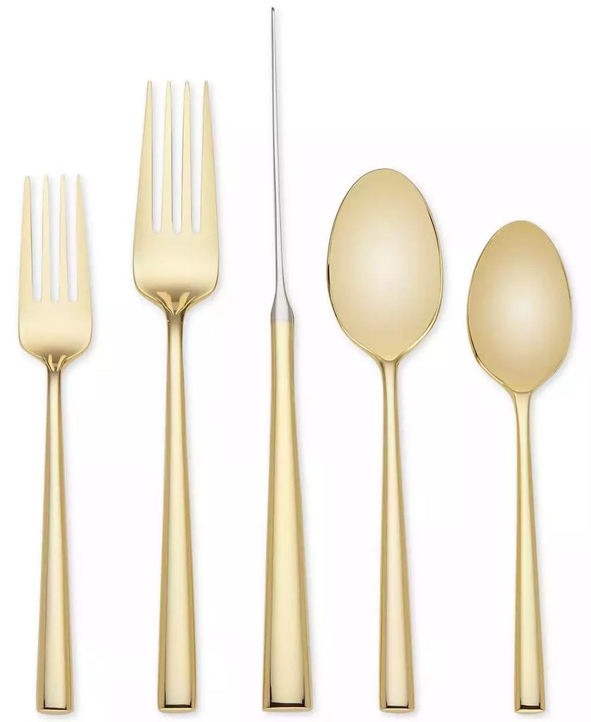 商品Kate Spade|5-Pc. Malmo Gold Place Setting.,价格¥794,第1张图片