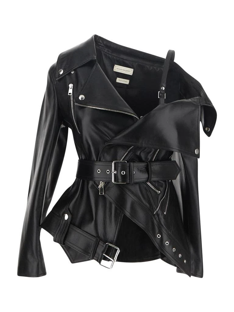 商品Alexander McQueen|Twister Biker Jacket,价格¥37486,第1张图片