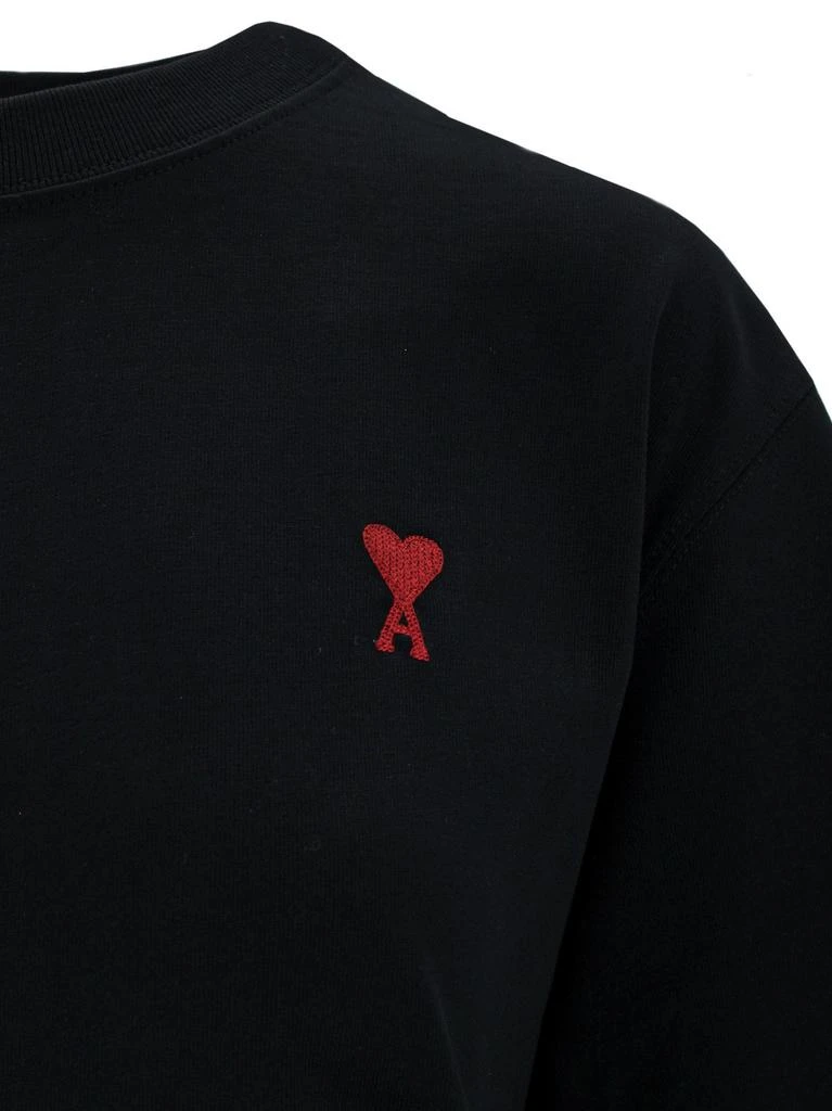 商品AMI|AMI Paris Ami de Coeur Embroidered Crewneck T-Shirt,价格¥723,第3张图片详细描述