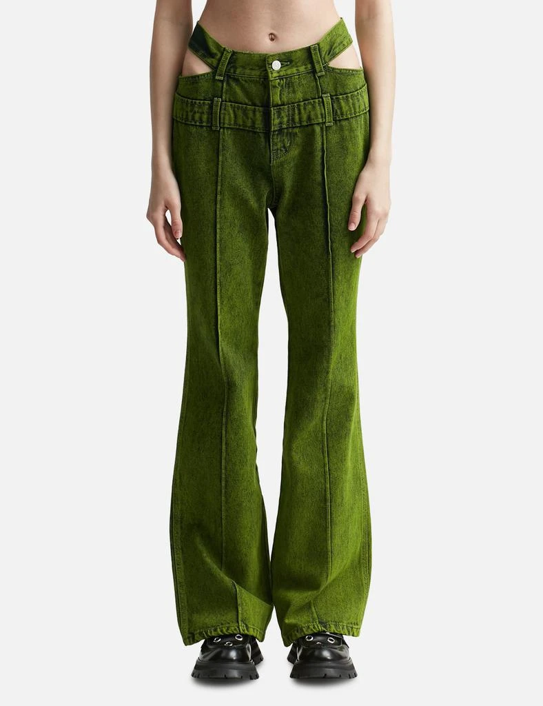 商品ANDERSSON BELL|Joan Double Waist Denim Pants,价格¥1581,第1张图片