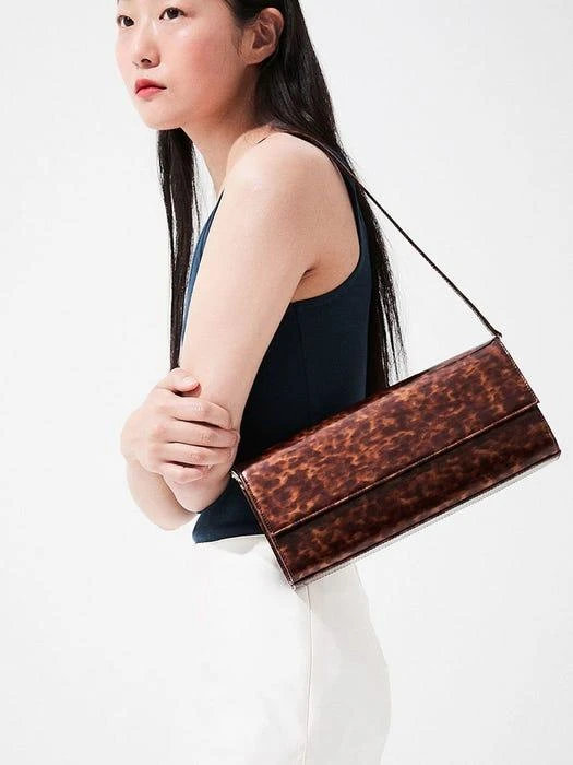商品PONYTAIL|‘THE FOLDER’ Bag_Leopard,价格¥2580,第1张图片