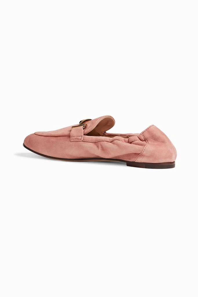 商品Tod's|Double T suede loafers,价格¥1118,第3张图片详细描述