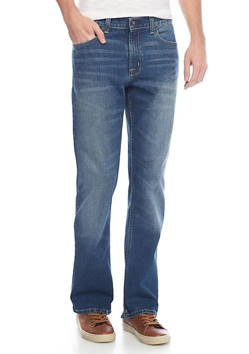 商品TRUE CRAFT|Craft Stretch Boot Cut Jeans,价格¥134,第1张图片