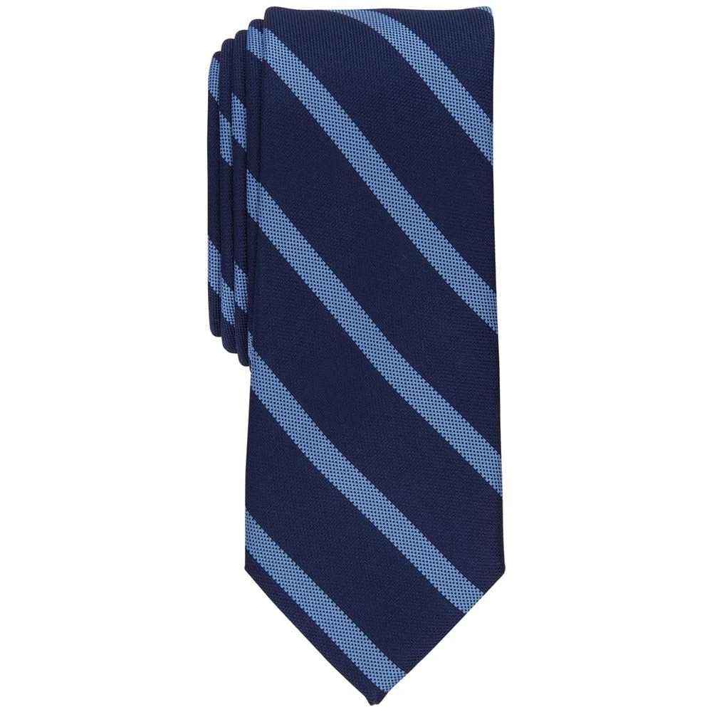 商品Bar III|Men's Reid Stripe Tie, Created for Macy's,价格¥165,第1张图片