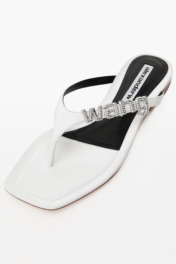 商品Alexander Wang|IVY THONG SANDAL IN LEATHER,价格¥1681,第6张图片详细描述