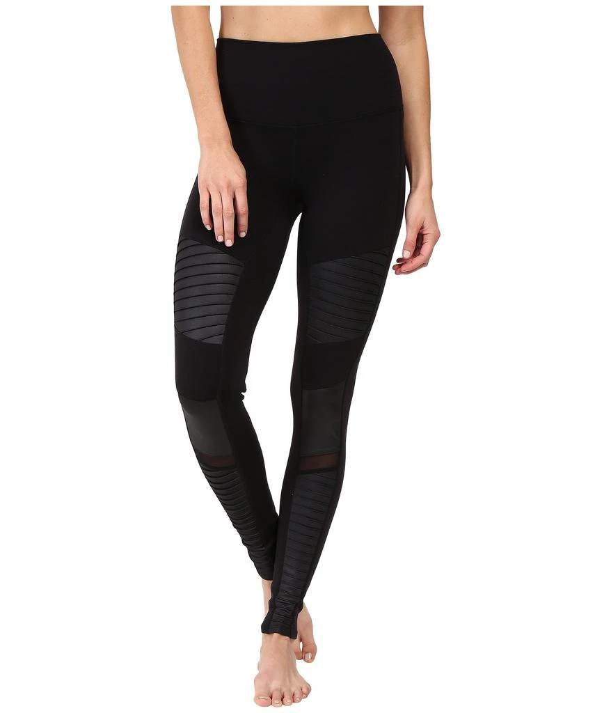 商品Alo|High Waisted Moto Leggings,价格¥561,第1张图片