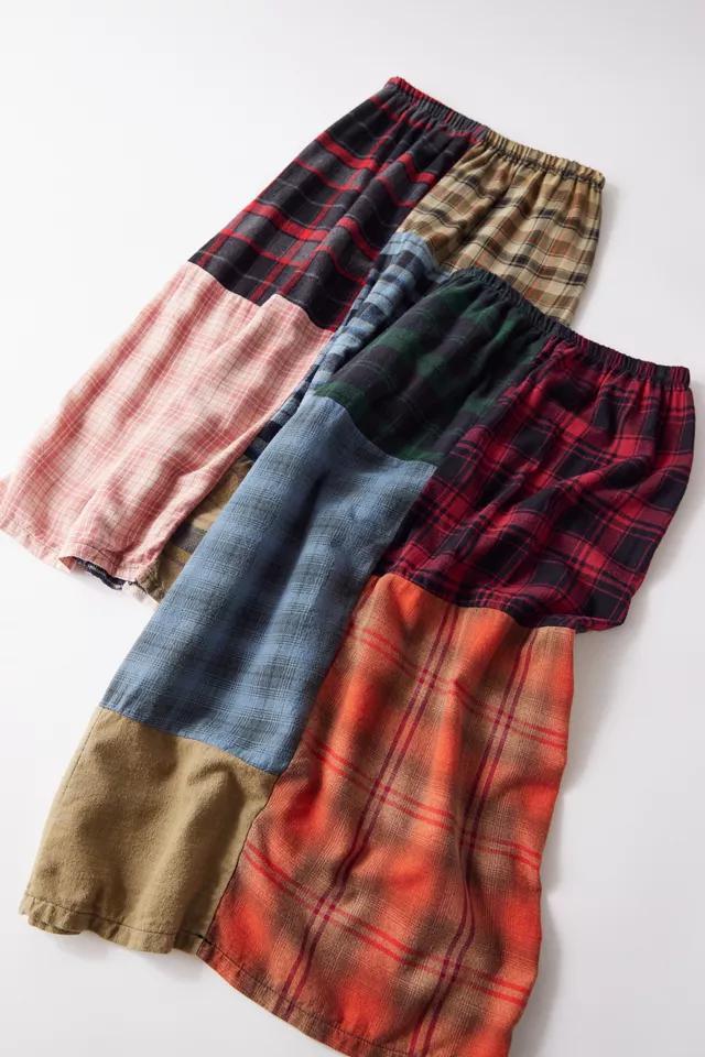 商品Urban Renewal|Urban Renewal Remade Plaid Pieced Midi Skirt,价格¥489,第4张图片详细描述