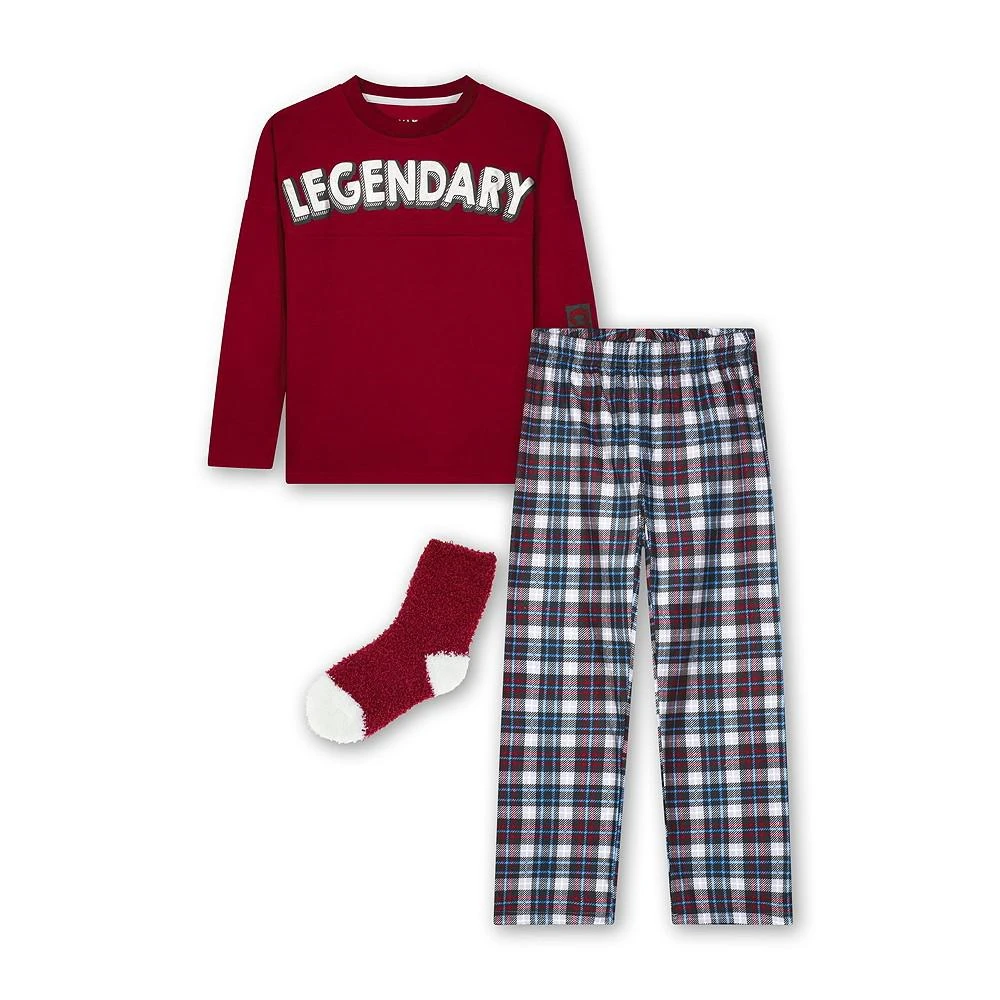 商品Max & Olivia|Big Boys Pajama with Socks, 3 Piece Set,价格¥157,第1张图片