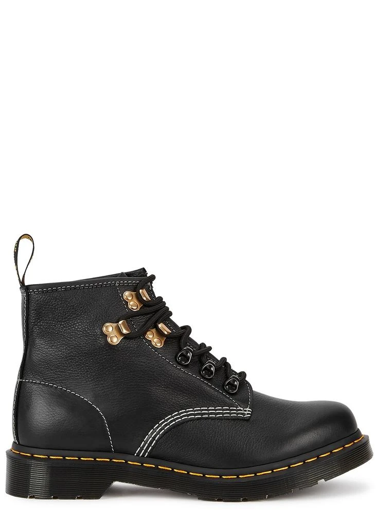 Dr Martens 101 Virginia black leather ankle boots 1