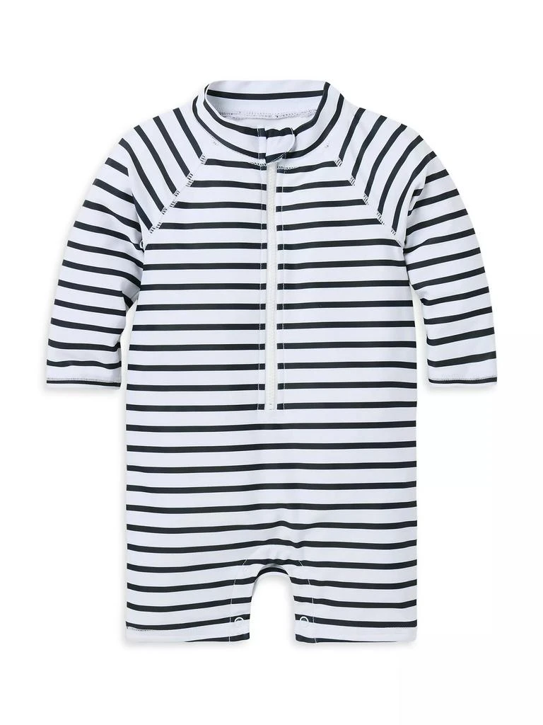 商品Janie and Jack|Baby Boy's Striped One-Piece Rashguard Swimsuit,价格¥221,第1张图片