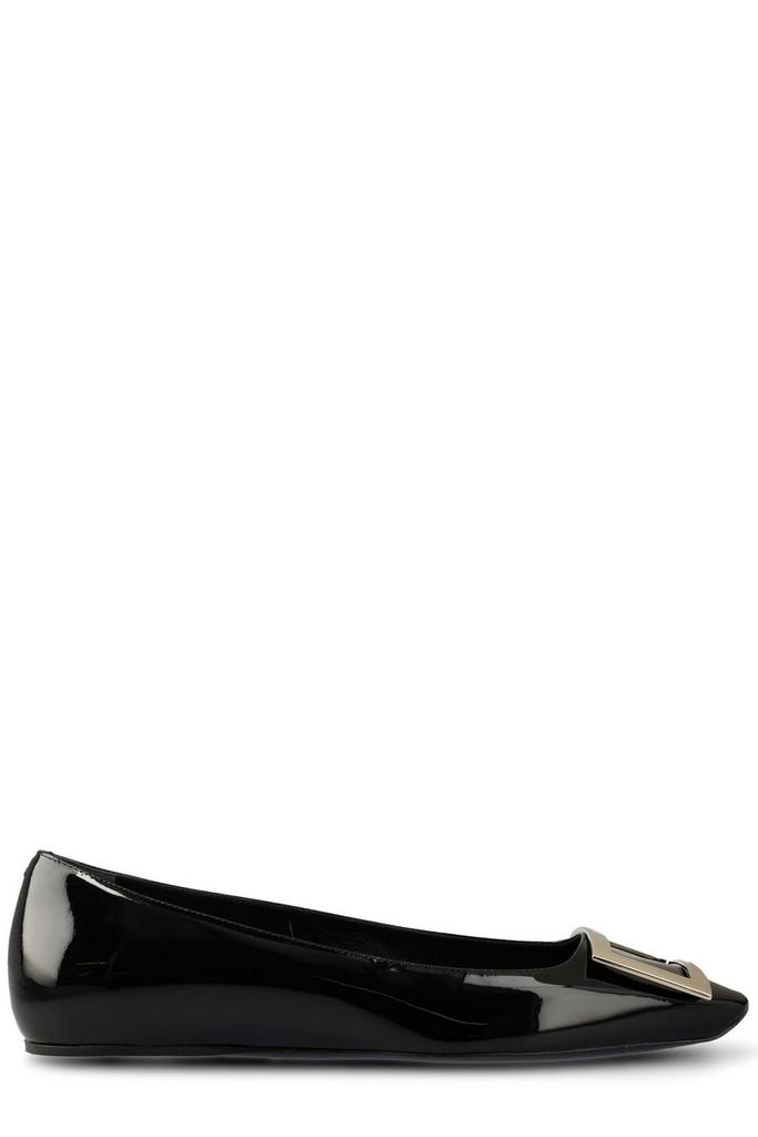 Roger Vivier Trompette Buckle Ballerina Flats商品第1张图片规格展示