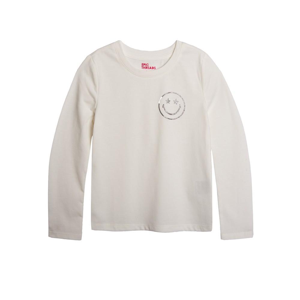商品Epic Threads|Toddler Girls Long Sleeve T-shirt, Created For Macy's,价格¥118,第1张图片