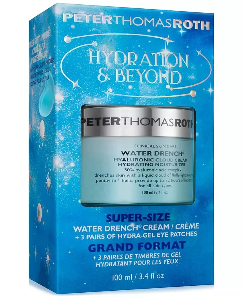 商品Peter Thomas Roth|4-Pc. Hydration & Beyond Water Drench Hyaluronic Cloud Cream & Hydra-Gel Eye Patches Set,价格¥411,第2张图片详细描述