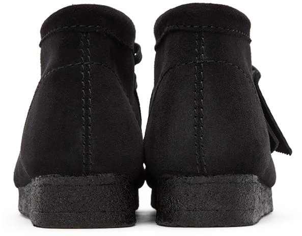 商品Clarks|Black Suede Wallabee Desert Boots,价格¥1285,第4张图片详细描述