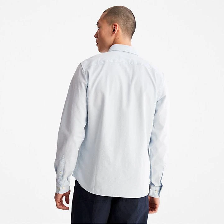 商品Timberland|Pleasant River Long-sleeved Oxford Shirt for Men in Light Blue,价格¥642,第2张图片详细描述