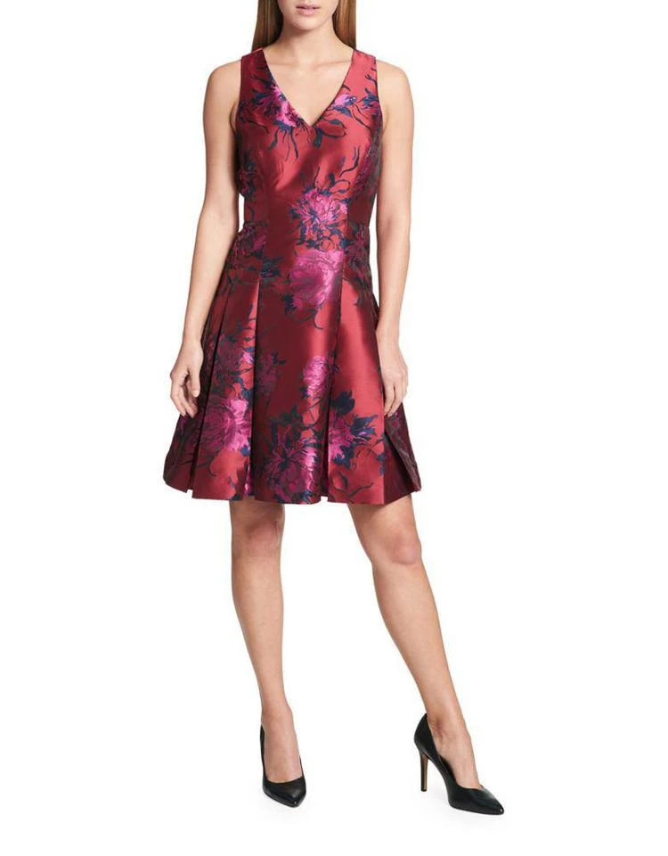 商品Tommy Hilfiger|Peony Fit-&-Flare Dress,价格¥1062,第2张图片详细描述