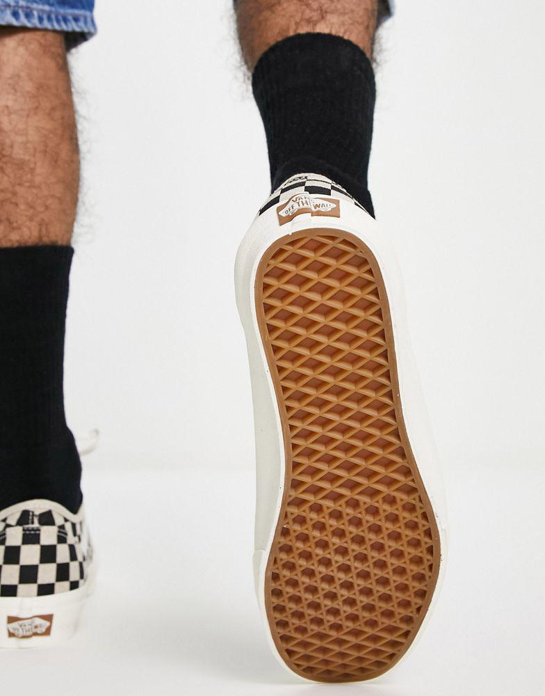 Vans UA Old Skool theory trainers in black and white checkerboard商品第4张图片规格展示