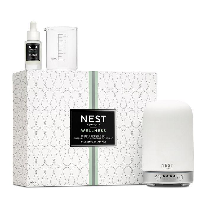 商品NEST New York|Misting Electronic Diffuser Set with Wild Mint & Eucalyptus Fragrance Oil,价格¥711,第3张图片详细描述