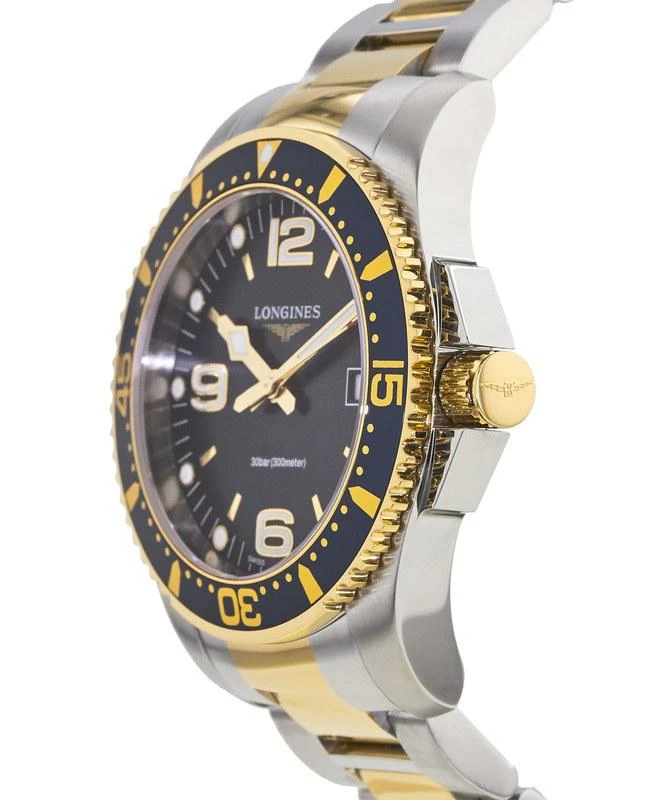 商品Longines|Longines HydroConquest Quartz Blue Dial Men's Watch L3.740.3.96.7,价格¥7557,第3张图片详细描述