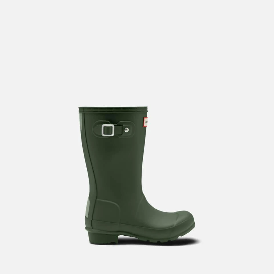 商品Hunter|HUNTER ORIGINAL BIG KIDS' WELLINGTON BOOTS - HUNTER GREEN,价格¥370,第1张图片