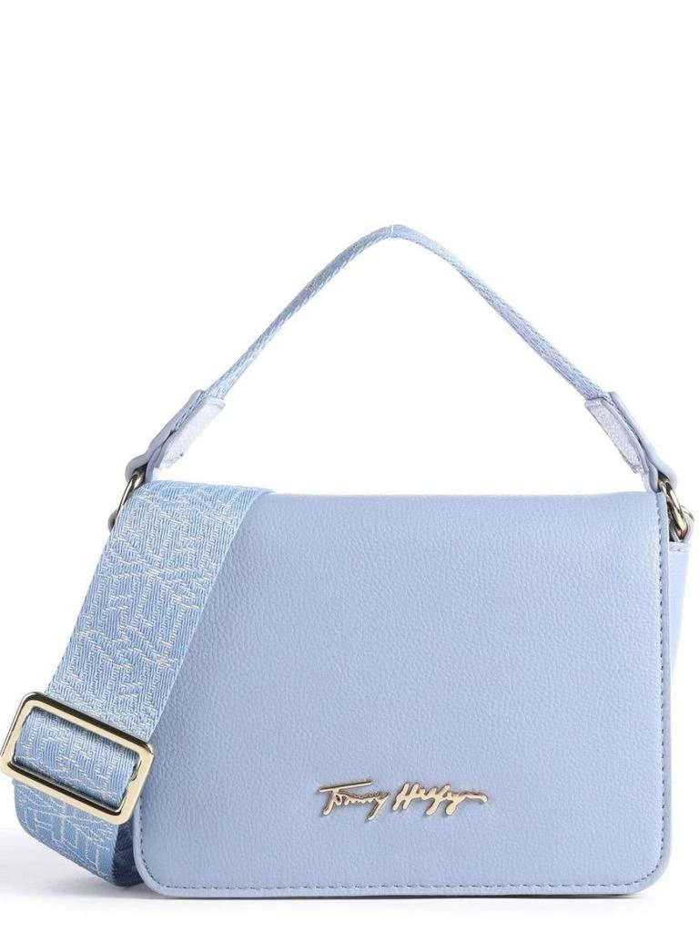 商品Tommy Hilfiger|TOMMY HILFIGERTommy Joy Borsa a tracolla sintetica azzurraArticolo n. AW0AW12001-DYB,价格¥1002,第1张图片