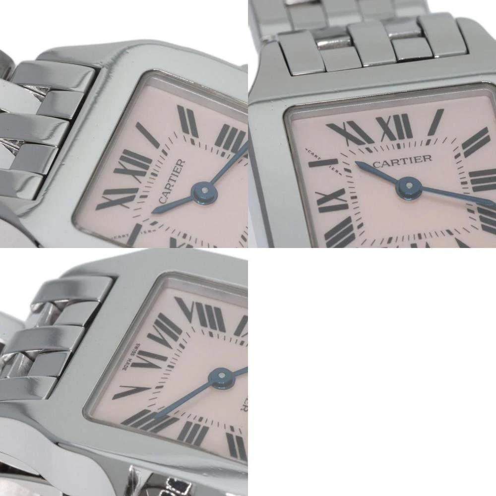 Cartier Pink Stainless Steel Santos Demoiselle W25075Z5 Quartz Women's Wristwatch 20mm 商品