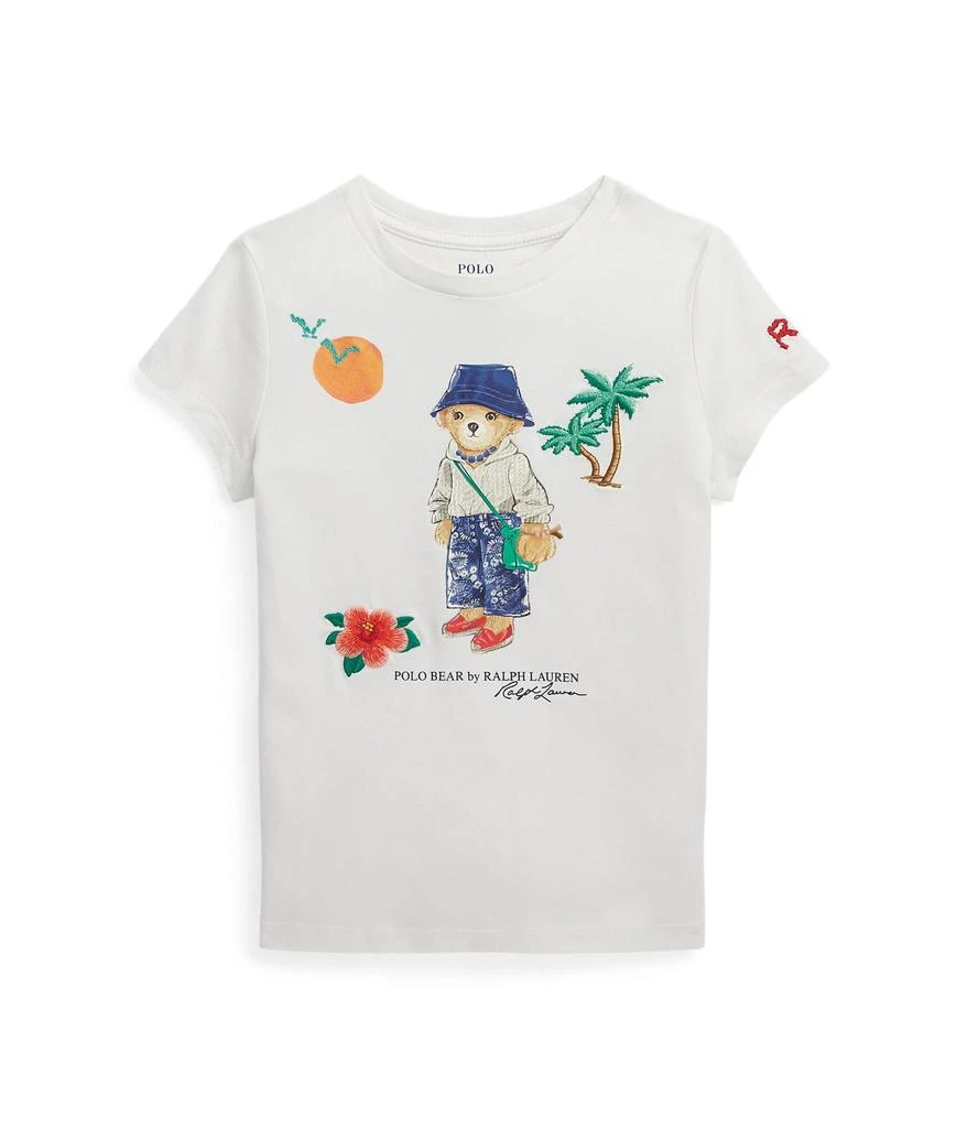 商品Ralph Lauren|Polo Bear Cotton Jersey Tee (Toddler/Little Kids),价格¥280,第1张图片