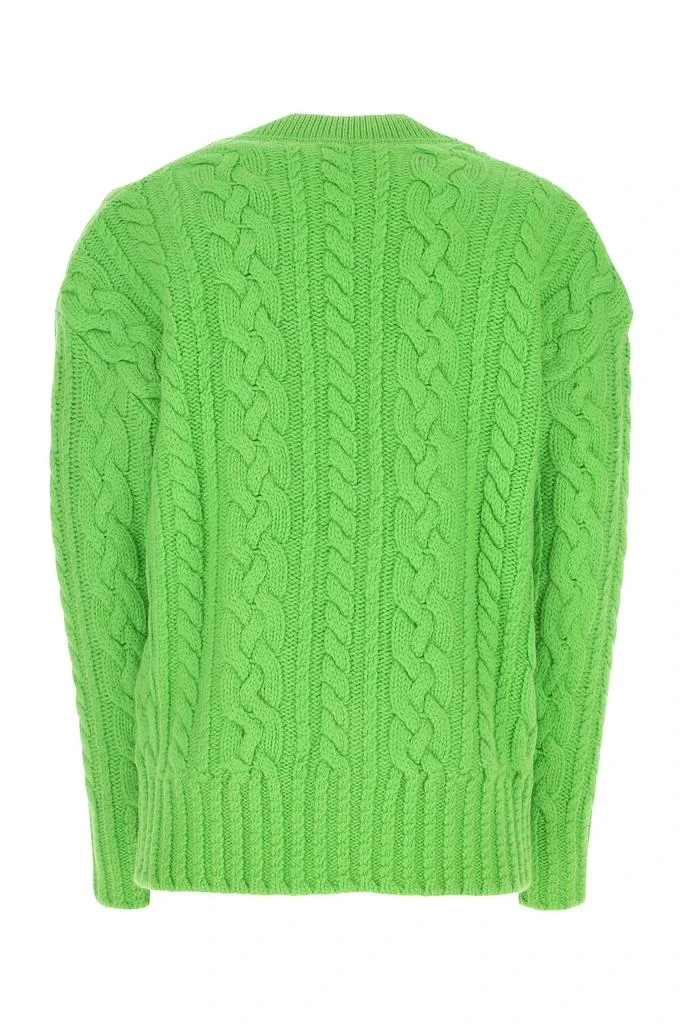 商品AMI|Acid green wool cardigan,价格¥3329,第1张图片