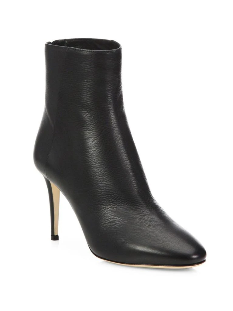 商品Jimmy Choo|Duke 85 Leather Booties,价格¥2683,第1张图片