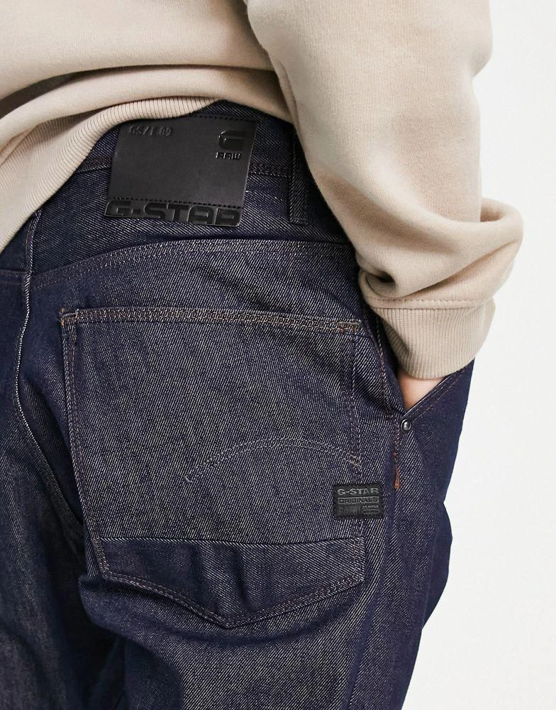商品G-Star|G-Star Grip 3D relaxed tapered jeans in indigo blue,价格¥828,第2张图片详细描述