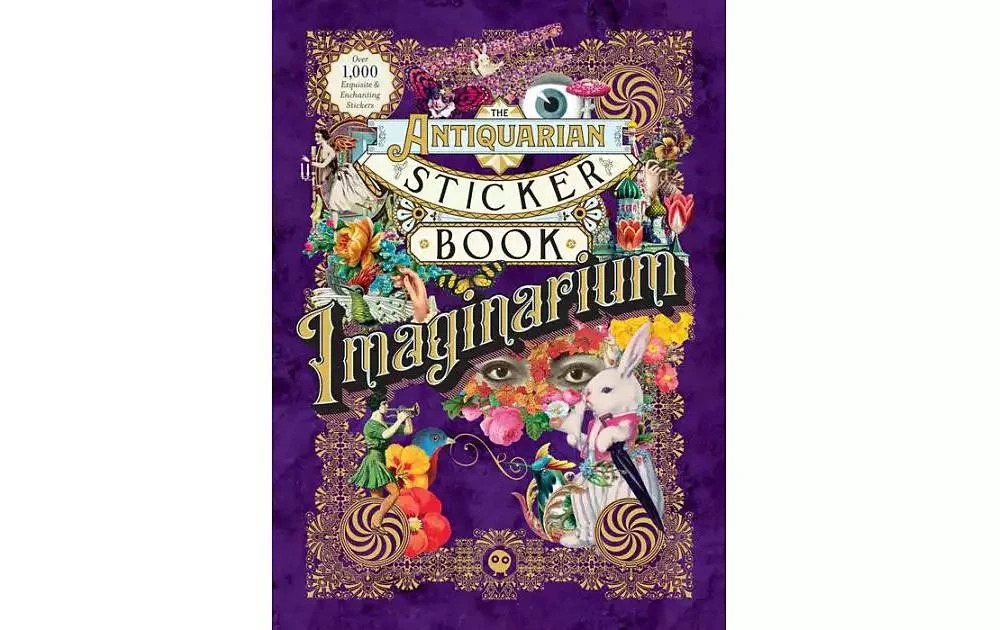 商品Barnes & Noble|The Antiquarian Sticker Book: Imaginarium by Odd Dot,价格¥194,第1张图片