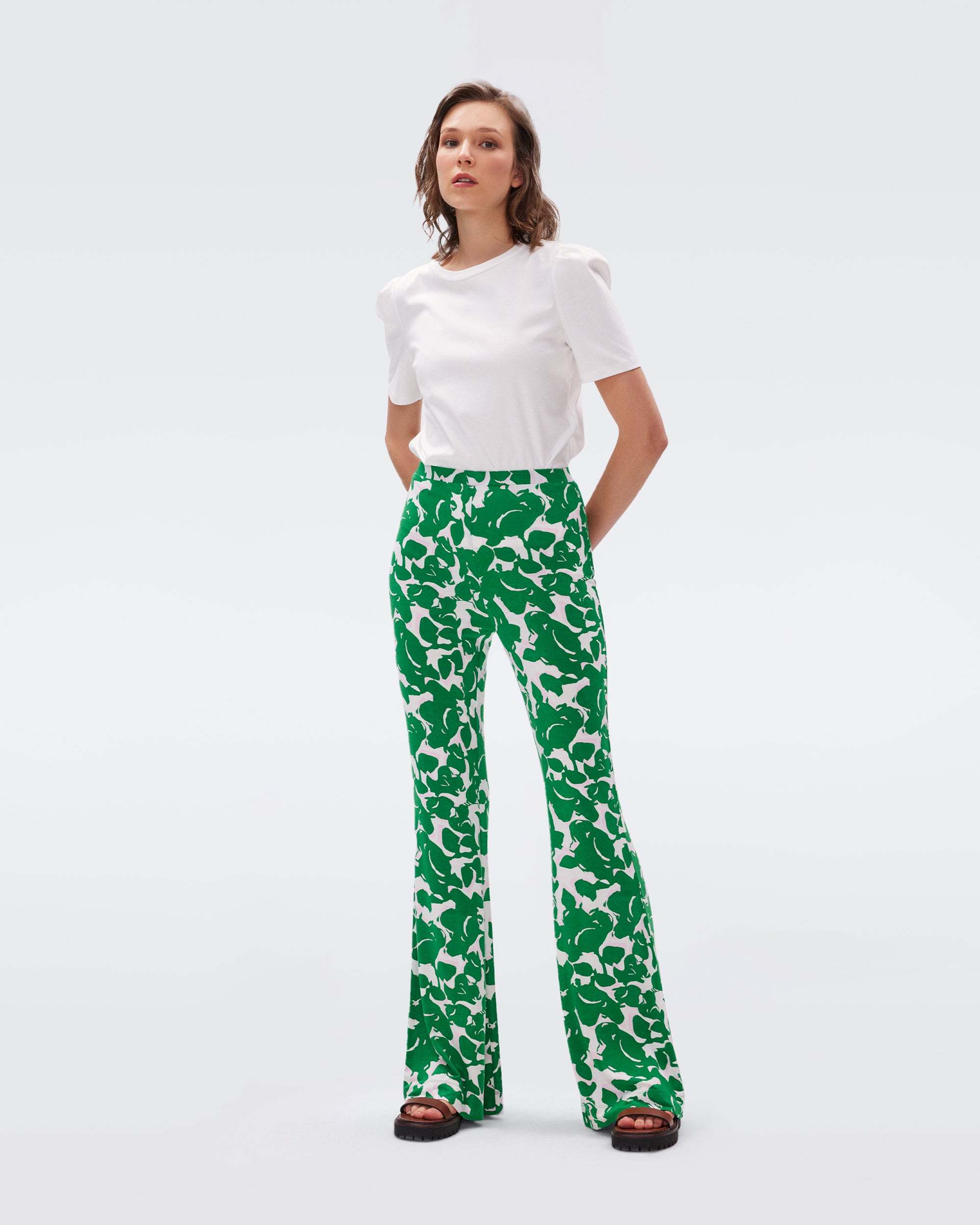 商品Diane von Furstenberg|Diane von Furstenberg 女士衬衫 DVFBS2R005IVORY 白色,价格¥1267,第6张图片详细描述