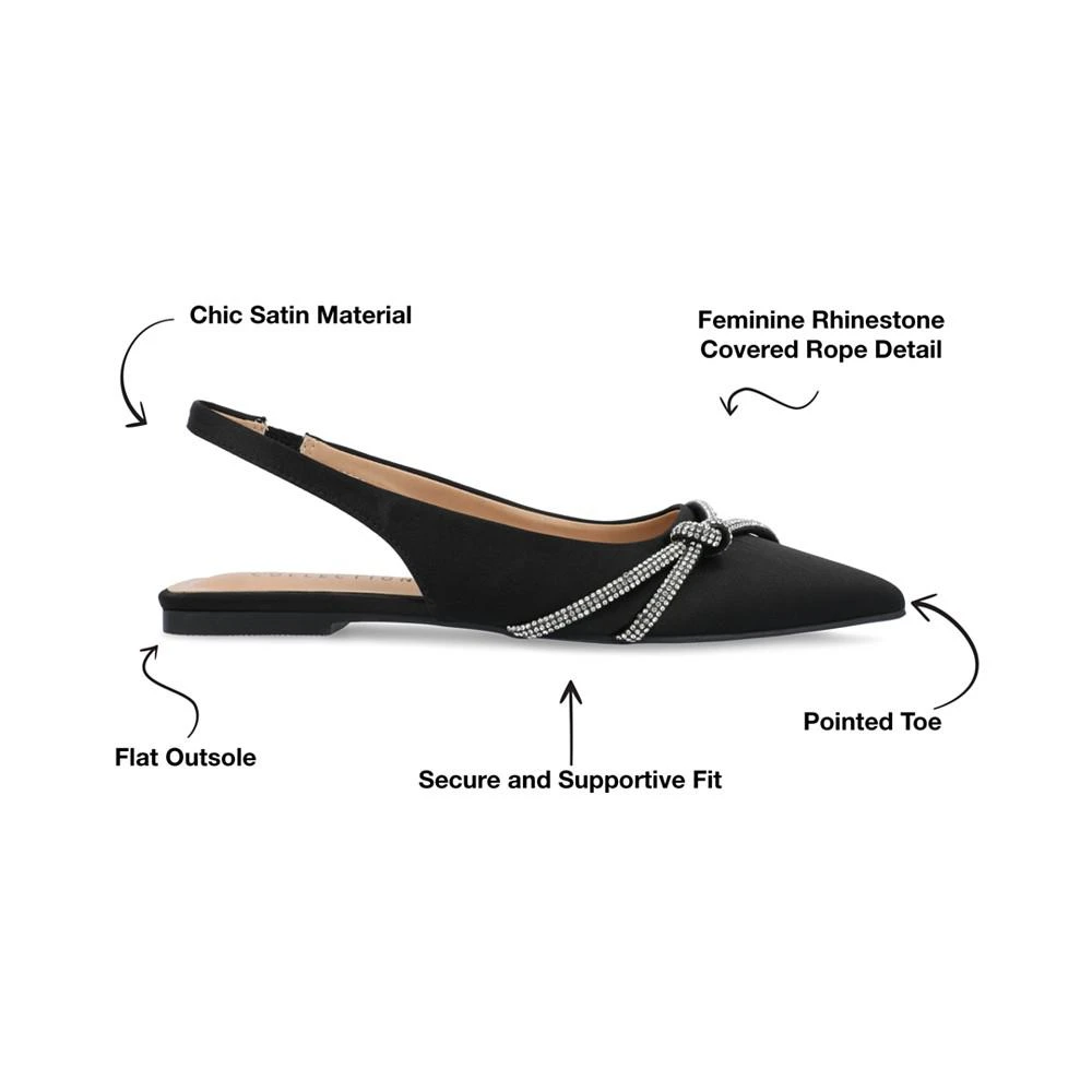 Women's Rebbel Slingback Flats 商品