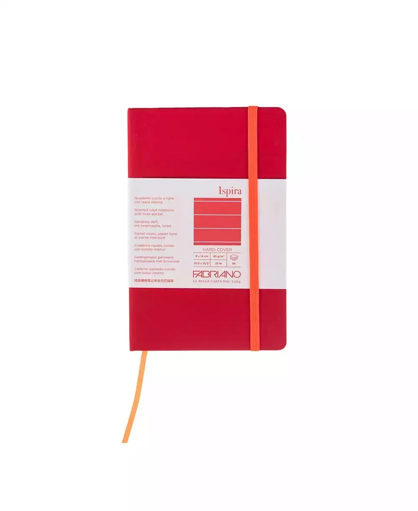 商品Fabriano|Ispira Hard Cover Lined Notebook, 3.5" x 5.5",价格¥106,第2张图片详细描述