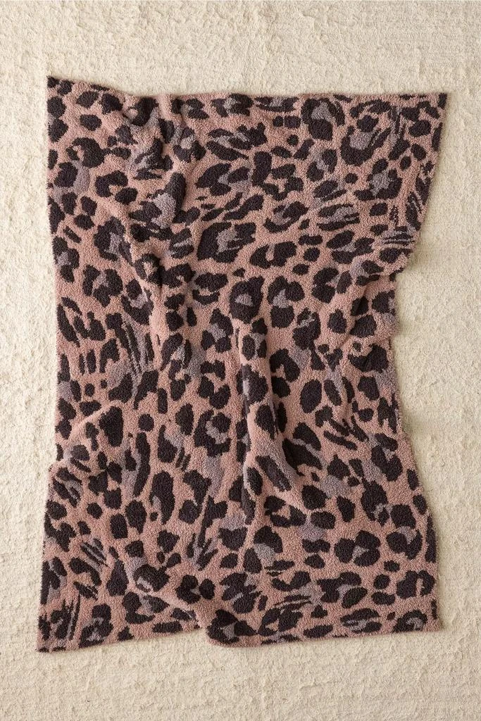 商品Urban Outfitters|Barefoot Dreams CozyChic Leopard Print Throw Blanket,价格¥1385,第2张图片详细描述