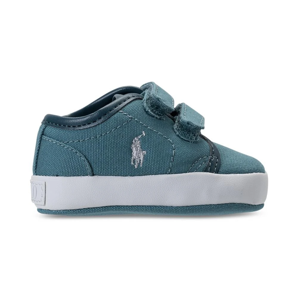 商品Ralph Lauren|Baby Boys' Ethan Low EZ Layette Casual Sneakers from Finish Line,价格¥187,第2张图片详细描述