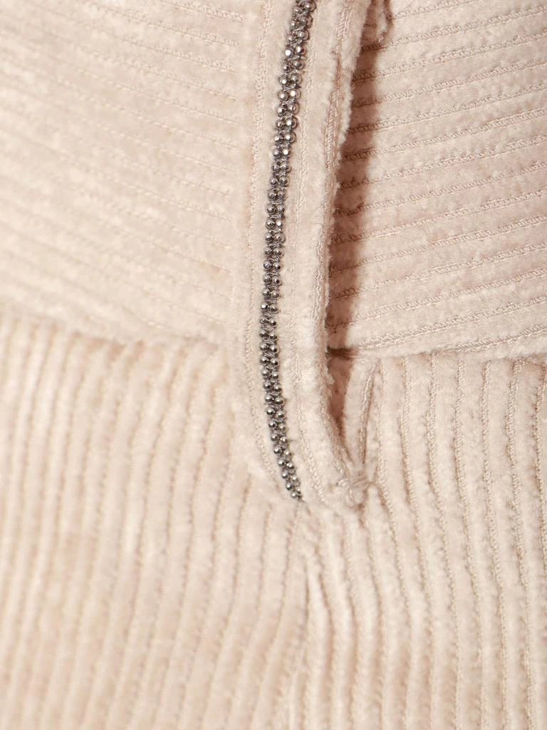 商品Brunello Cucinelli|Brunello Cucinelli Pleat Corduroy Trousers,价格¥8395,第3张图片详细描述