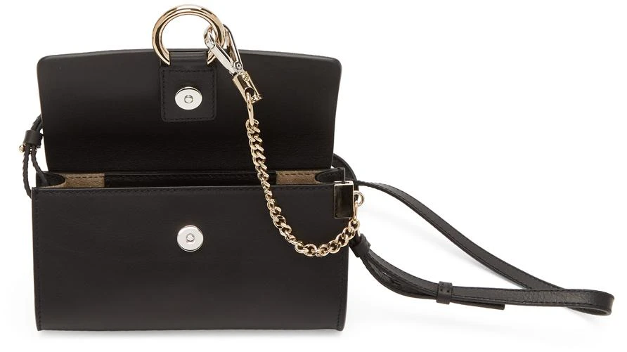 商品Chloé|Black Faye 黑色链条钱包,价格¥6217,第5张图片详细描述